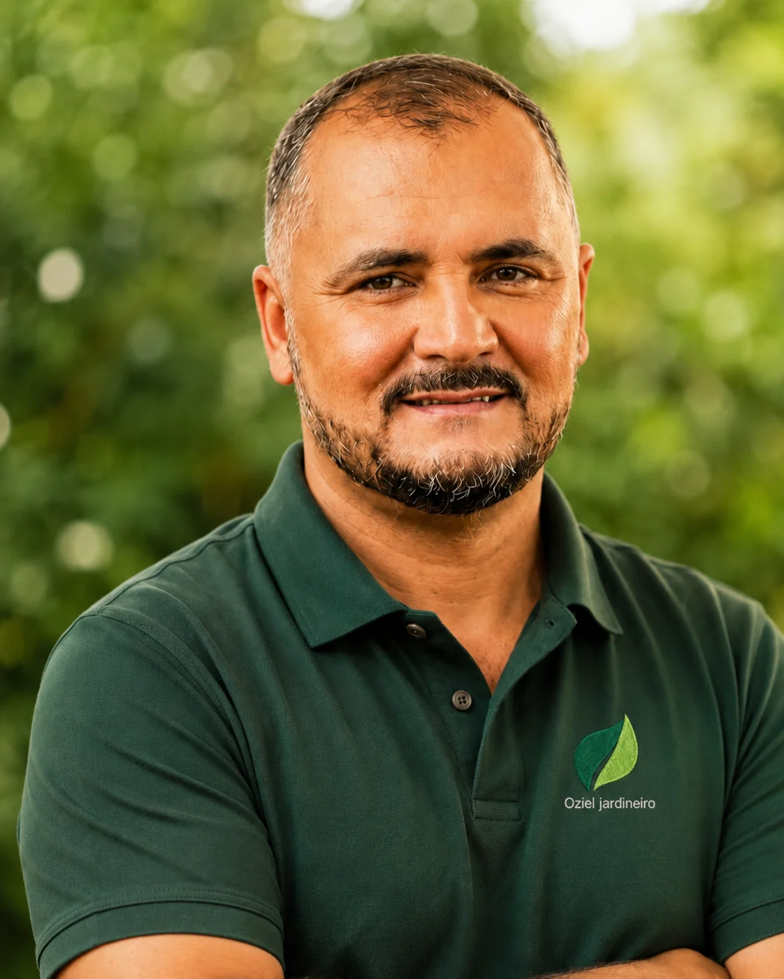 Osiel Cordeiro, jardineiro profissional